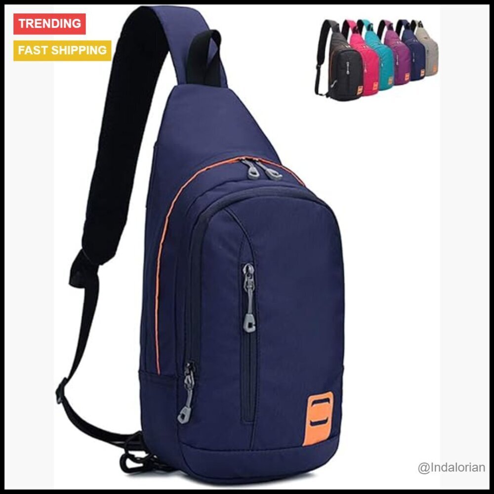 Waterproof Sling Backpack Daypack Crossbody Shoulder Bag Lightweight Travel